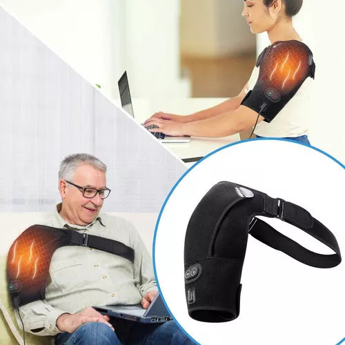 Almohadilla térmica para hombro🔴Terapia infrarroja para los hombros