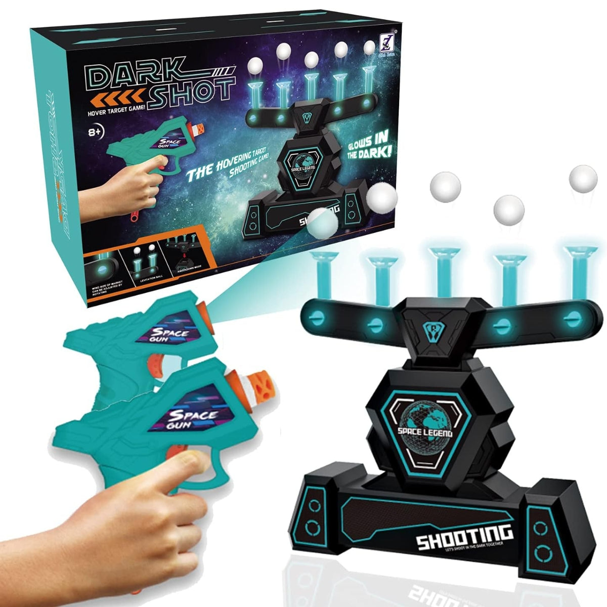 LANZA DARDOS HOVERSHOT 🎯🔫