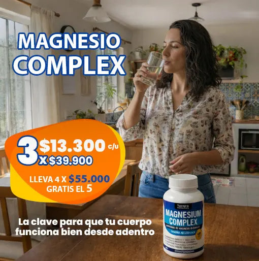 Magnesio Complex 🔥🙌💪🤸‍♀️ Energía y equilibrio para tu cuerpo