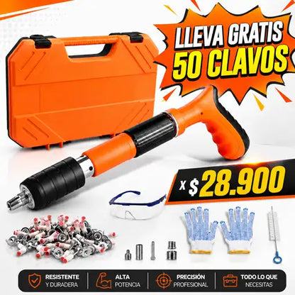 MINI PERCUTOR DE CLAVOS + 50 CLAVOS GRATIS!🎁